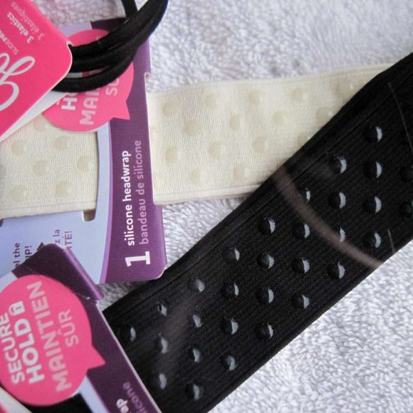 Goody Silicone Headwrap Wide Slide Proof Secure Hold Fit Hair Head Band Headband - Picture 6 of 8